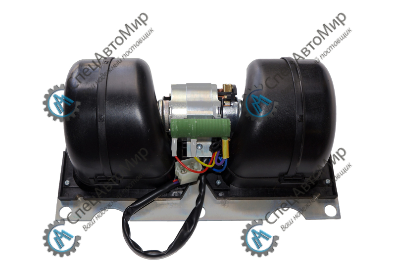 Блок вентиляторный отопителя салона 24V МАЗ - ЭВ 24 2 О2