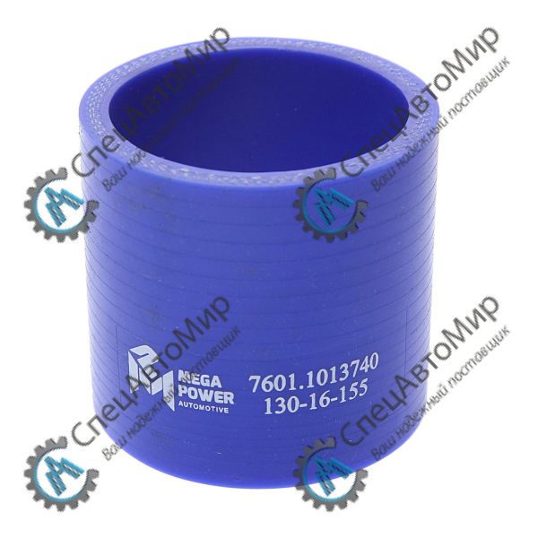 Патрубок соединительный L=60мм, d=55 (силикон) - 130-16-155