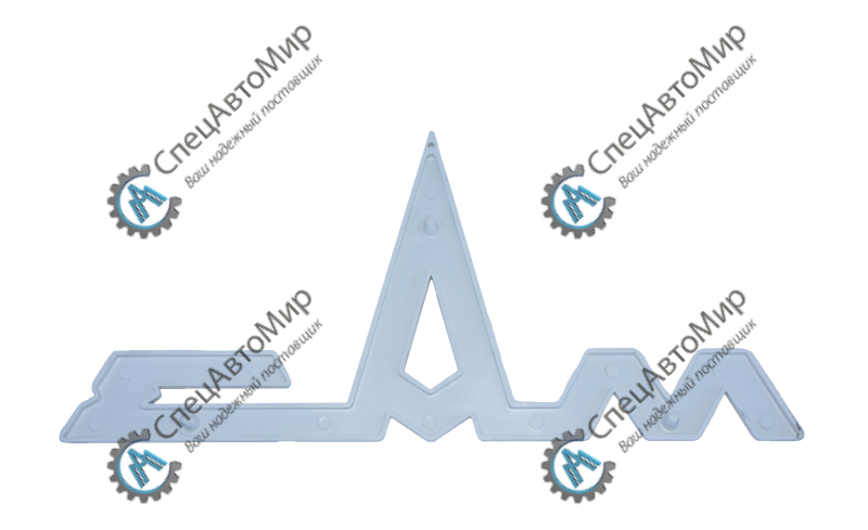 Знак заводской облицовки радиатора пластик МАЗ - 6430-8401300-002