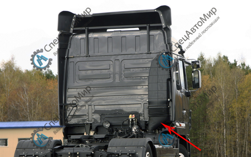 Переходник воздухозаборника (дв.ЯМЗ) - 643010-1109338